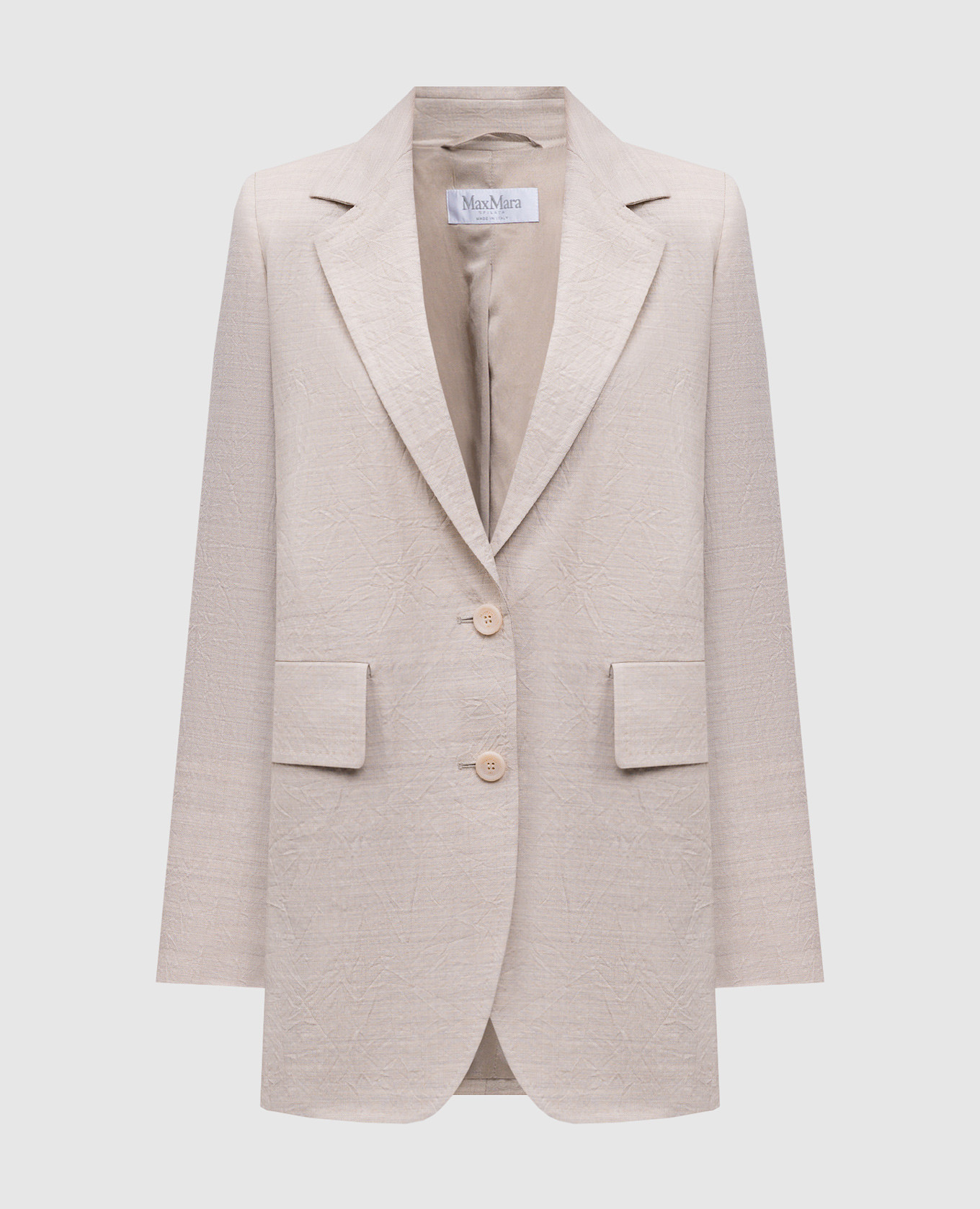 

Beige ACACIA wool jacket Max Mara