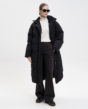 Dondup Black insulated track pants DP831KF0234DIT1