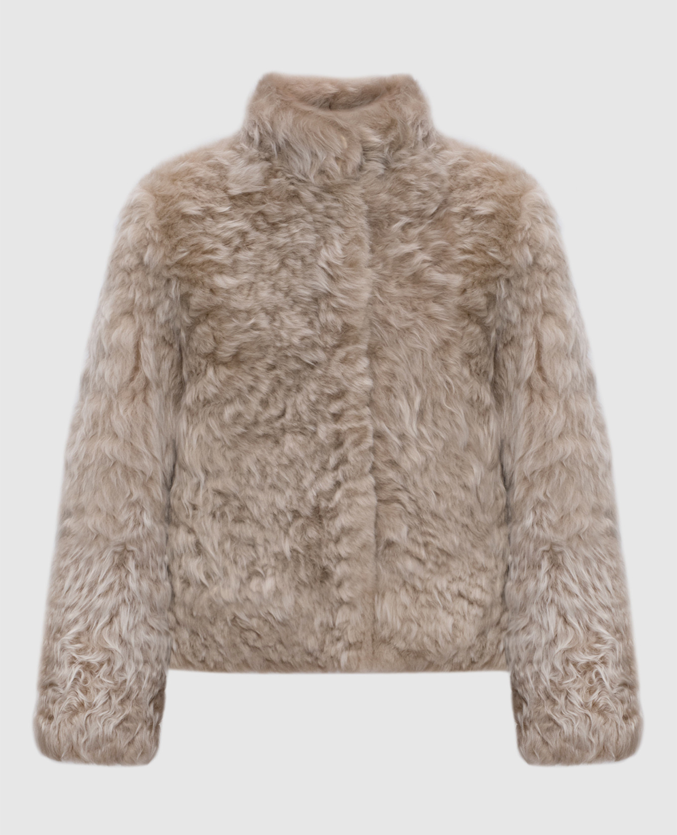 Beige reversible sheepskin coat Pea R