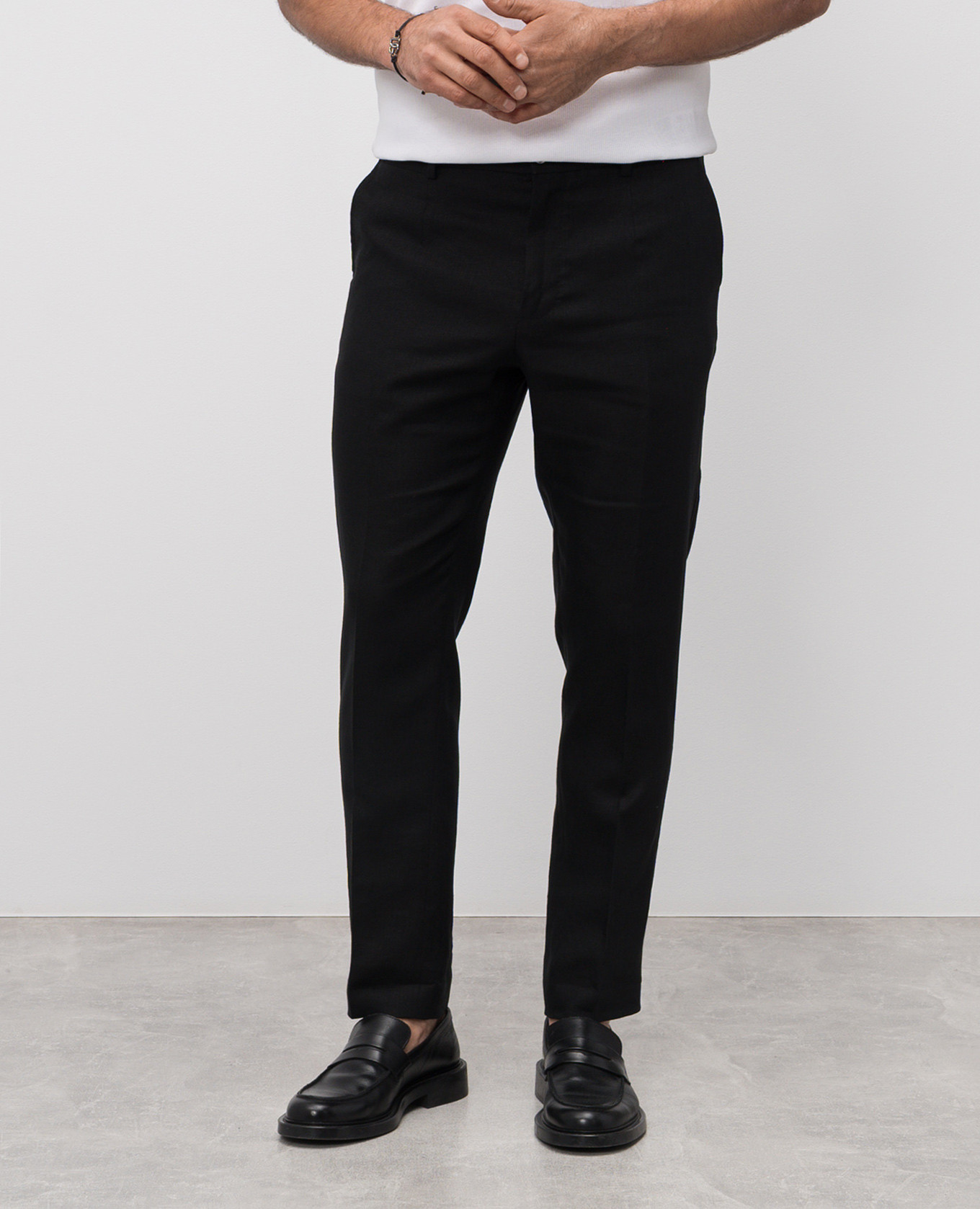 

Black linen pants Dolce&Gabbana