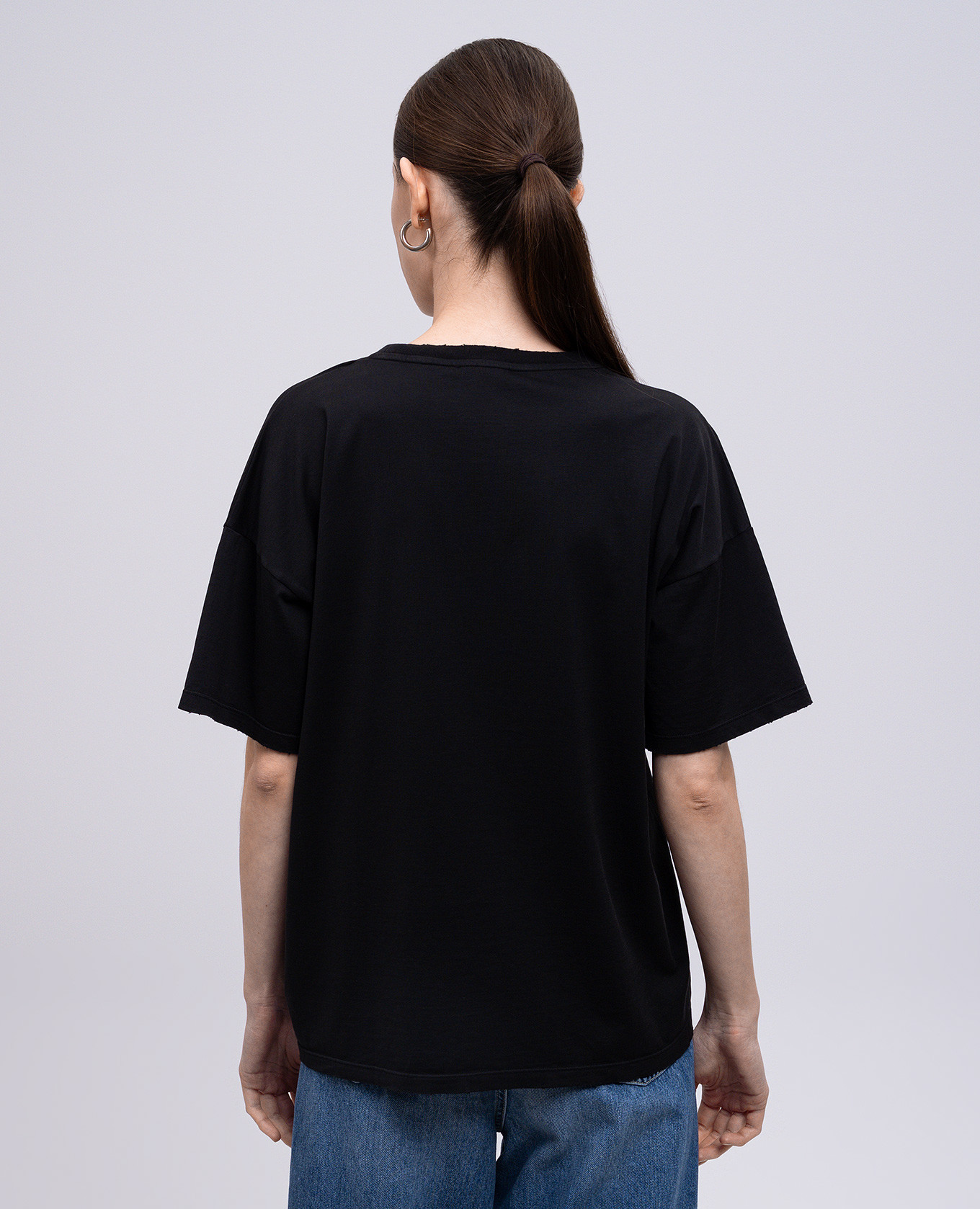 

Black T-shirt with print Dondup