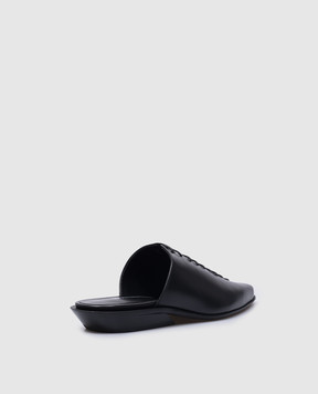 Ann Demeulemeester River Lages black leather mules 2401WF22LT011