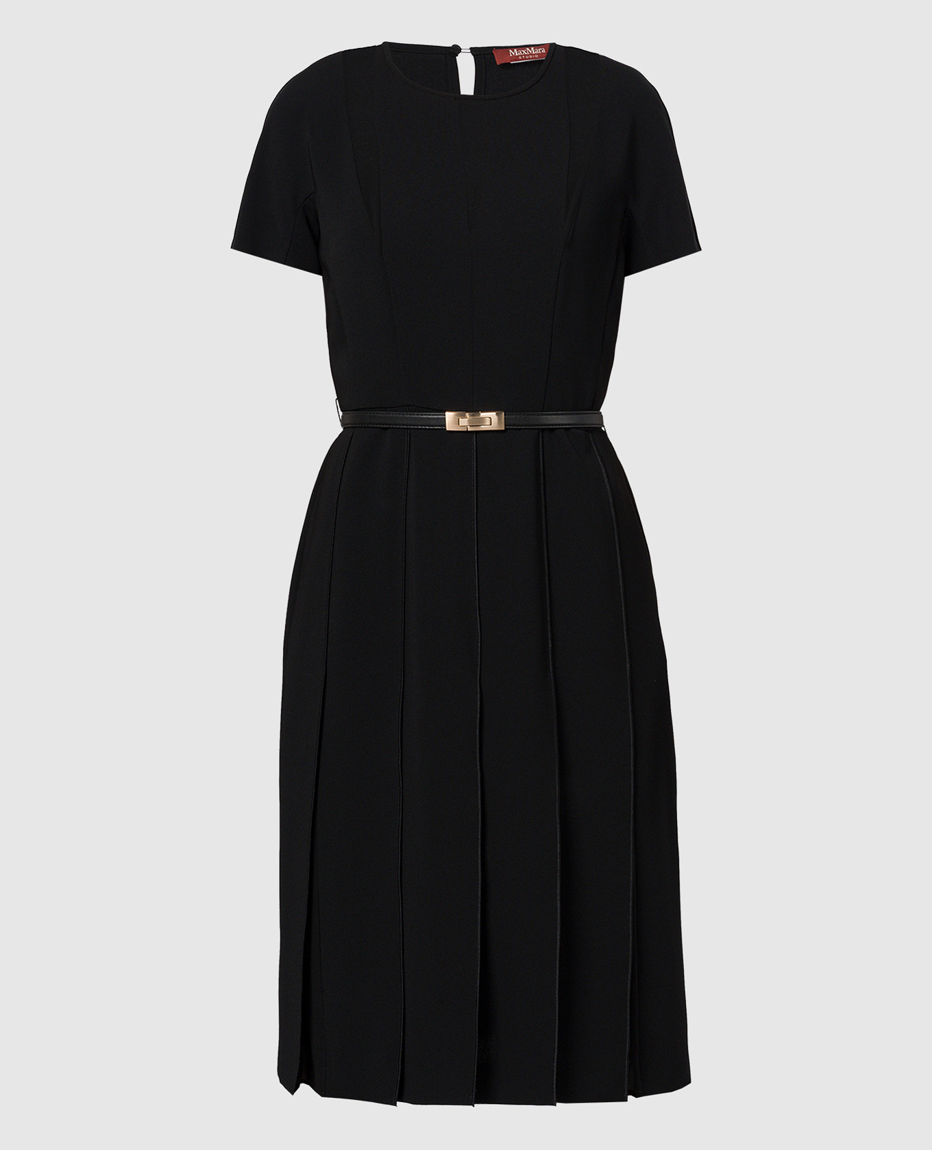 

Papaia black dress with silk Max Mara