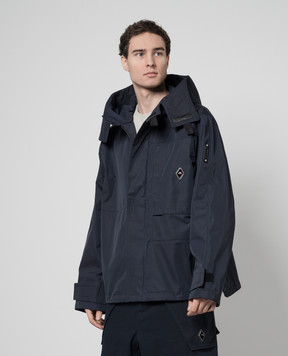 A Cold Wall Blue windbreaker with logo ACWMO239