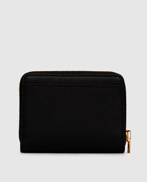 Tom Ford Black leather wallet with monogram logo S0524LCL095G