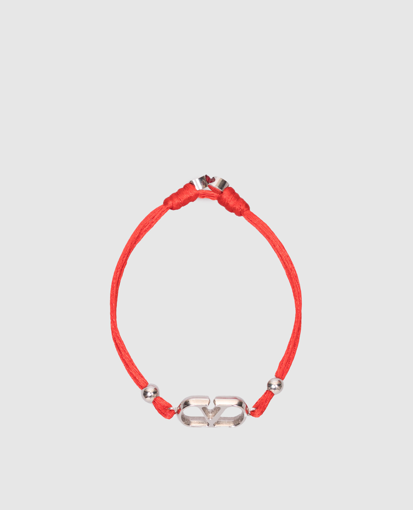 

Red VLogo bracelet Valentino