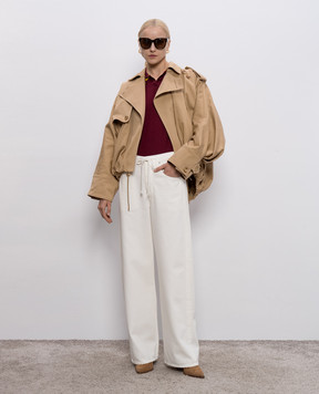 CITIZENS OF HUMANITY White jeans with logo patch 20691664