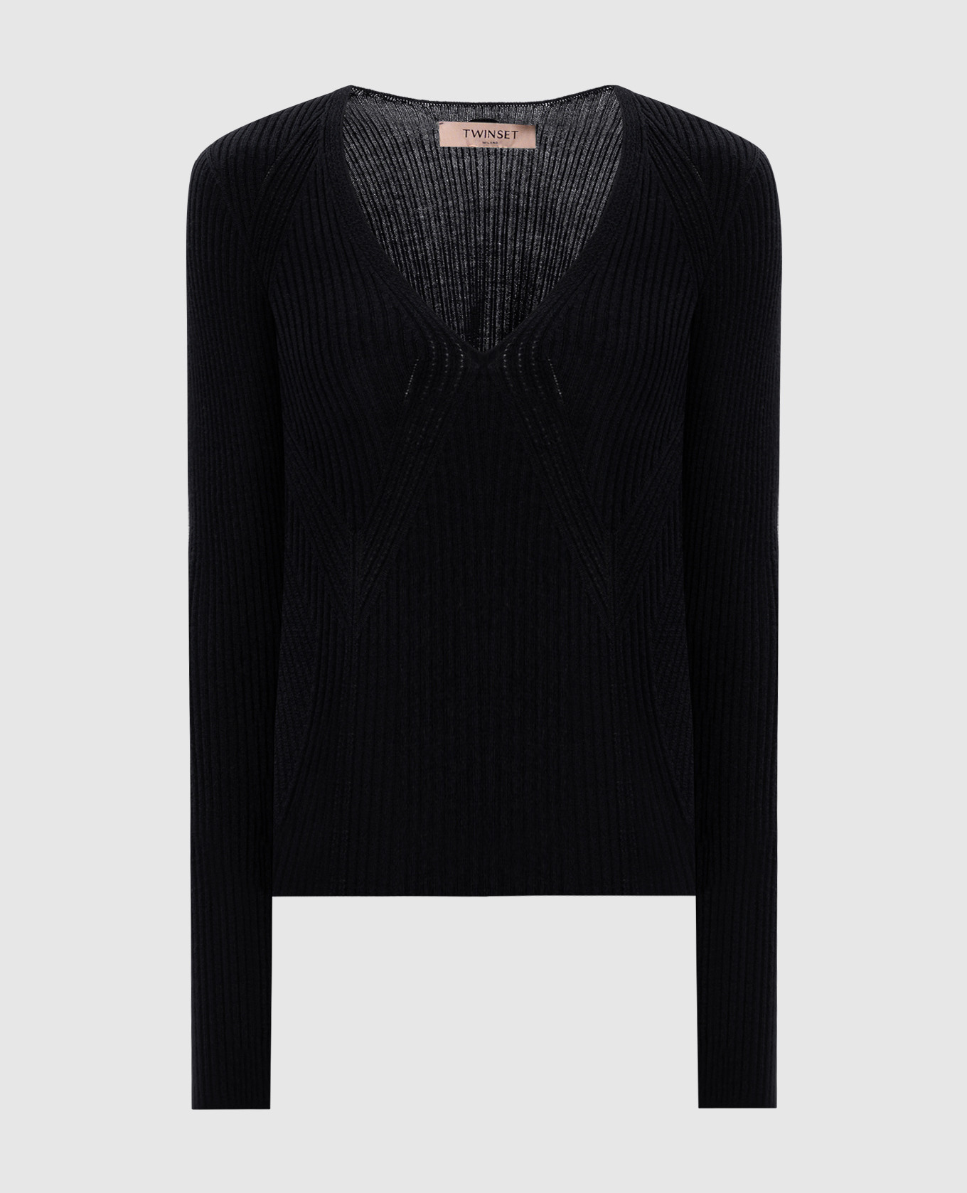 

Black wool pullover Twinset