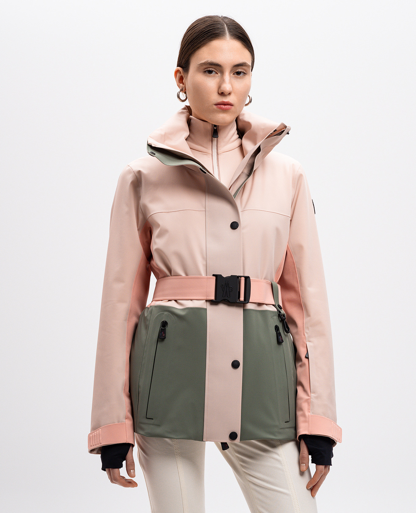 

Hainets pink ski jacket Moncler Grenoble