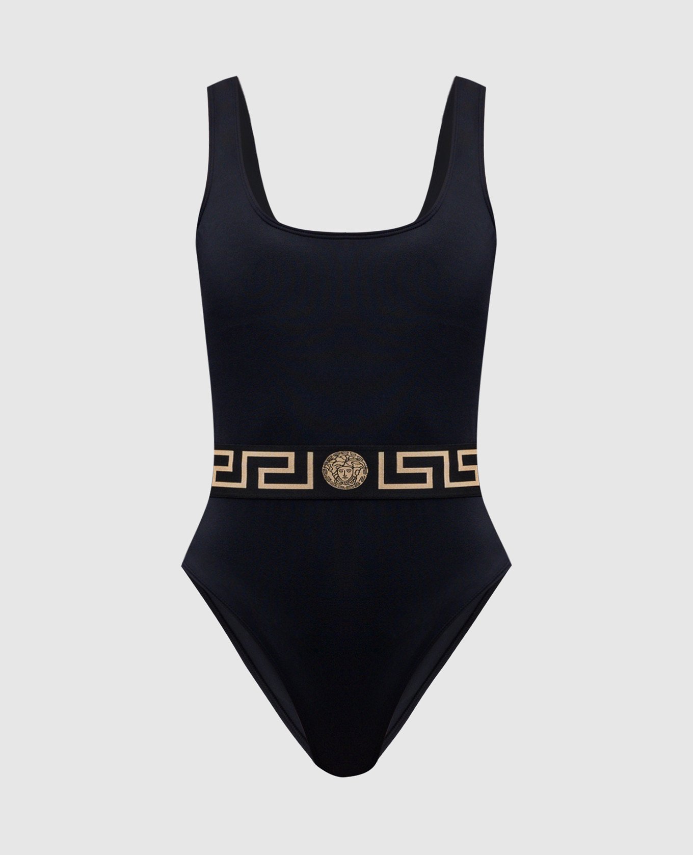

Black Greca swimsuit Versace