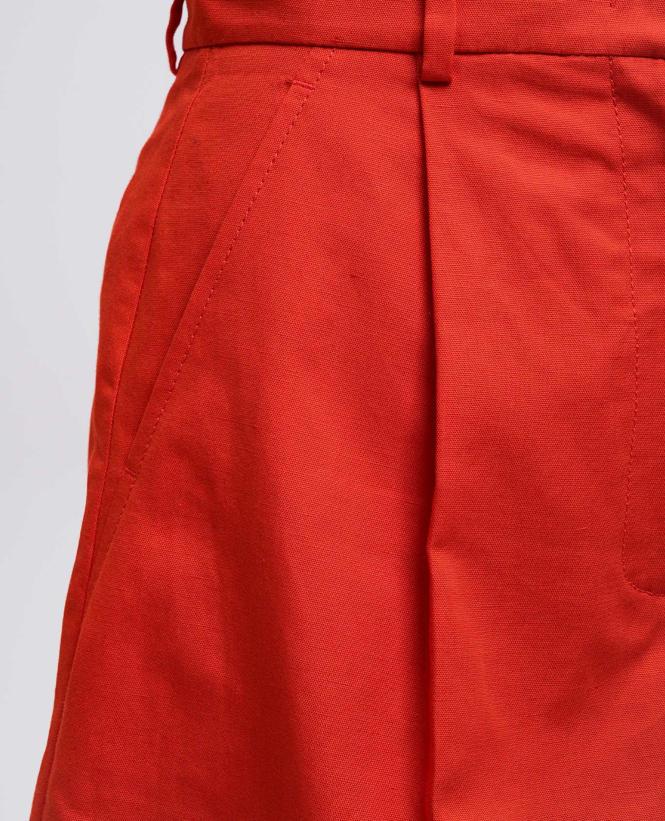 

ECUBA red shorts with linen Max Mara Weekend