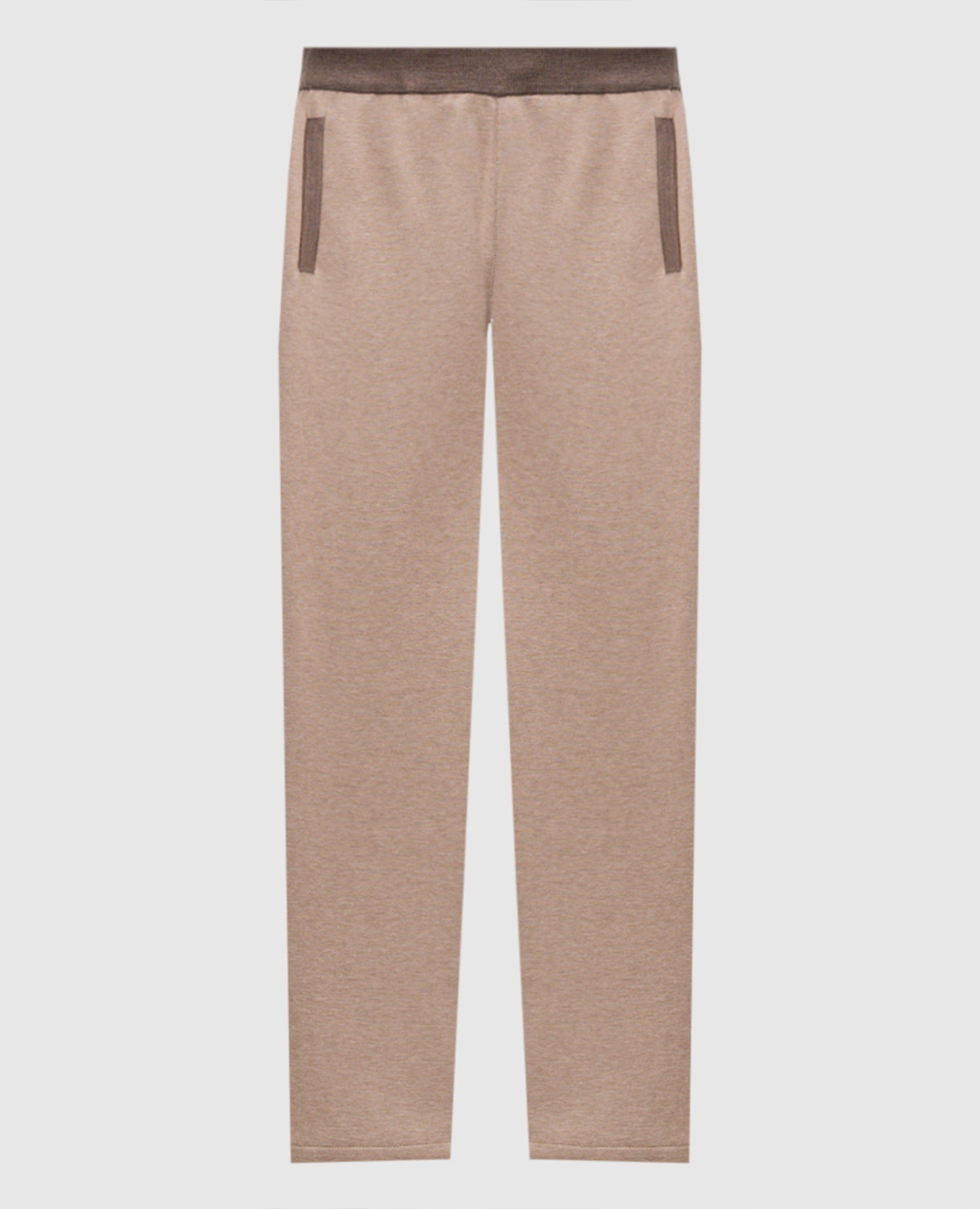 

Beige sweatpants Bertolo Cashmere