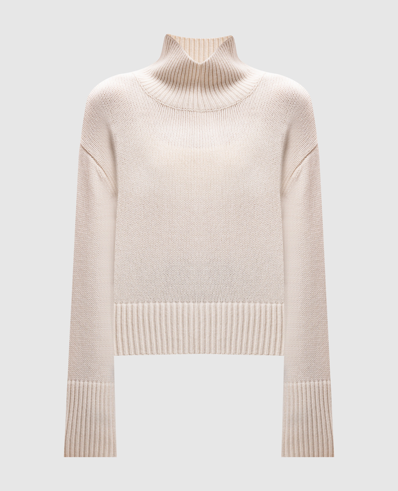 

Fleur white cashmere sweater LISA YANG