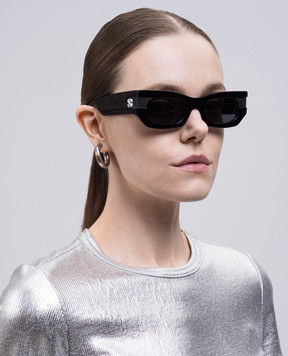 Off-White Black Belleville sunglasses OERI147S25PLA001