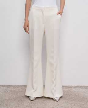 Givenchy Beige wool flared pants BW516415YR
