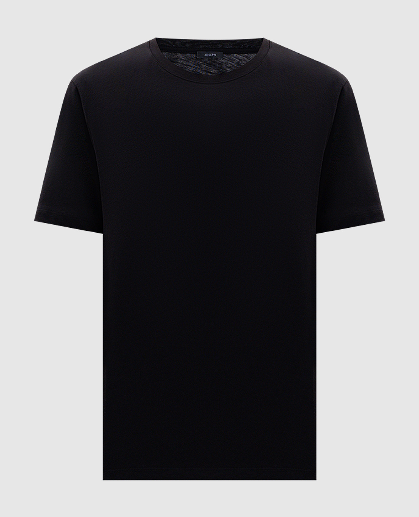 Black T-shirt with silk JOSEPH