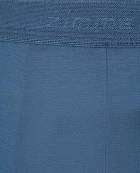 Zimmerli Blue briefs with logo 2861445