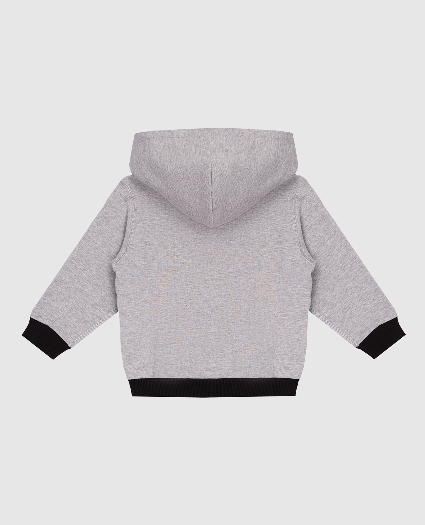 

Children's gray melange sports jacket with logo Dolce&Gabbana, Grey