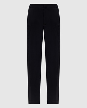 Balmain Black wool pants FF1PM045ME54