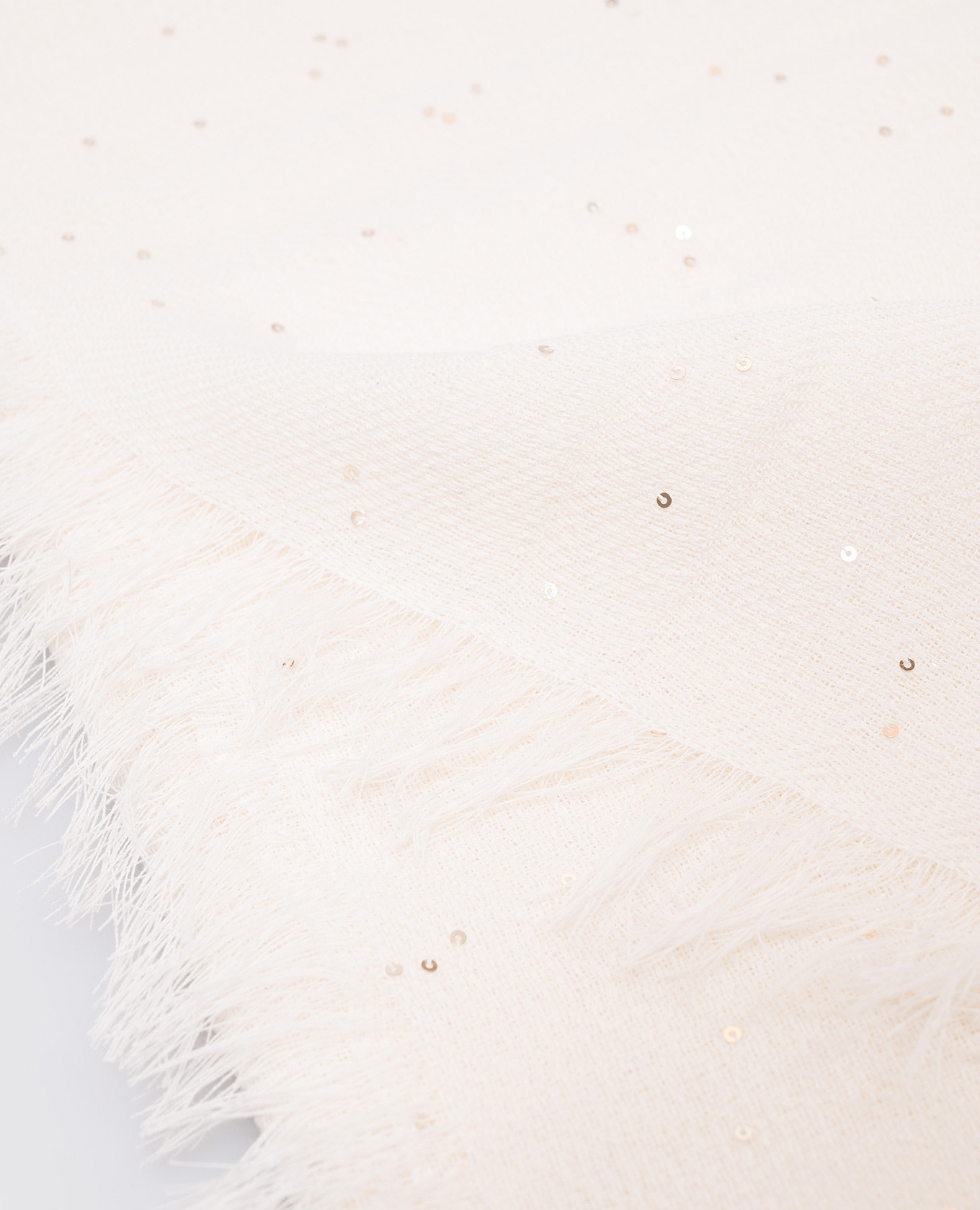 Beige scarf with sequins Peserico 3