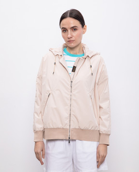 MooRER Beige down jacket GHENDA GHENDASTP