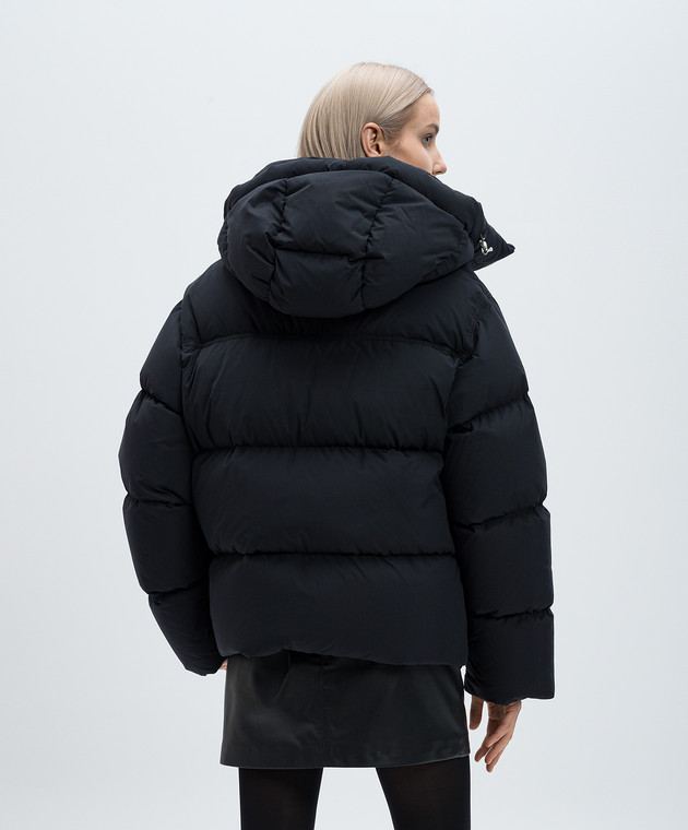 【関税込み】Off-White ブラック Arr パッチ ダウンジャケット Off-White - Black puffer jacket with Arrow logo patch