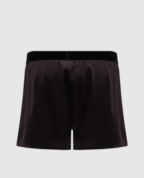 Tom Ford Black boxer briefs with logo pattern T4LE41010