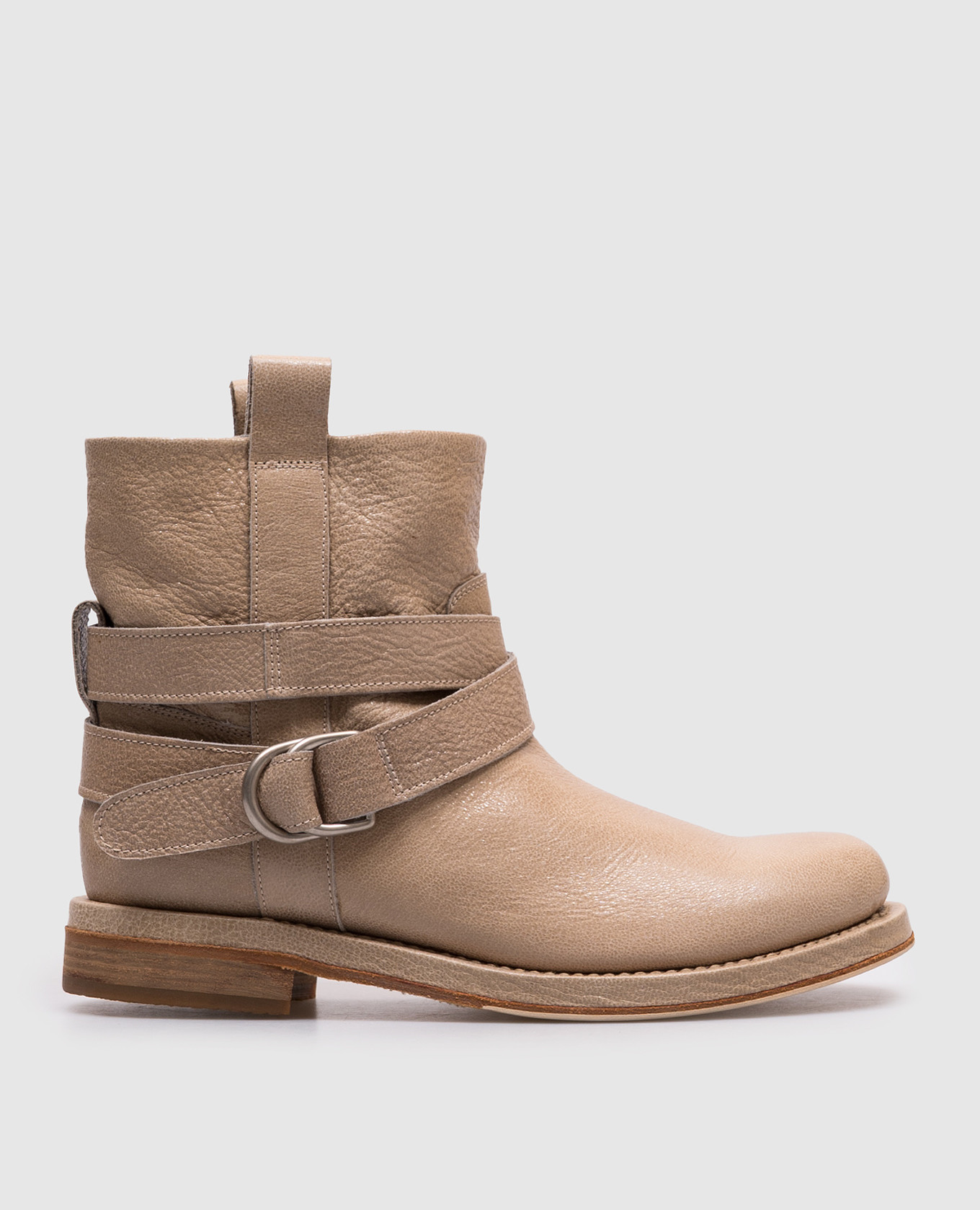 

Beige leather boots Brunello Cucinelli