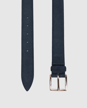 Orciani Blue suede belt U08211AMF
