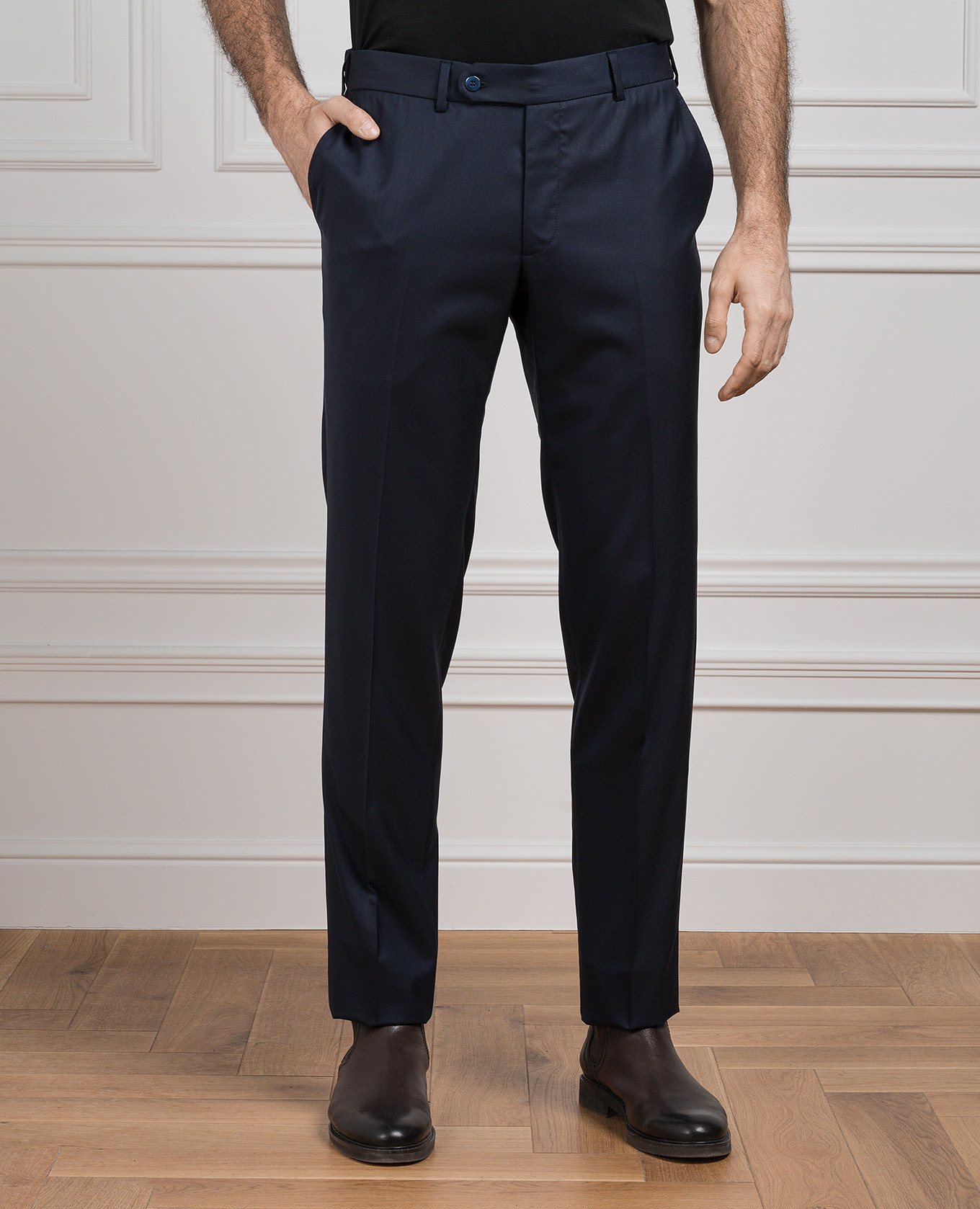 

Blue pants made of wool Stefano Ricci