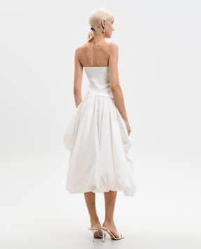 Simkhai Izzy white midi dress 4251010B