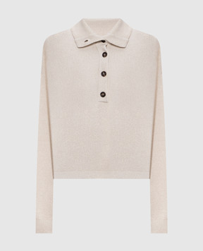 Brunello Cucinelli Beige sweater with lurex MAZ260214P