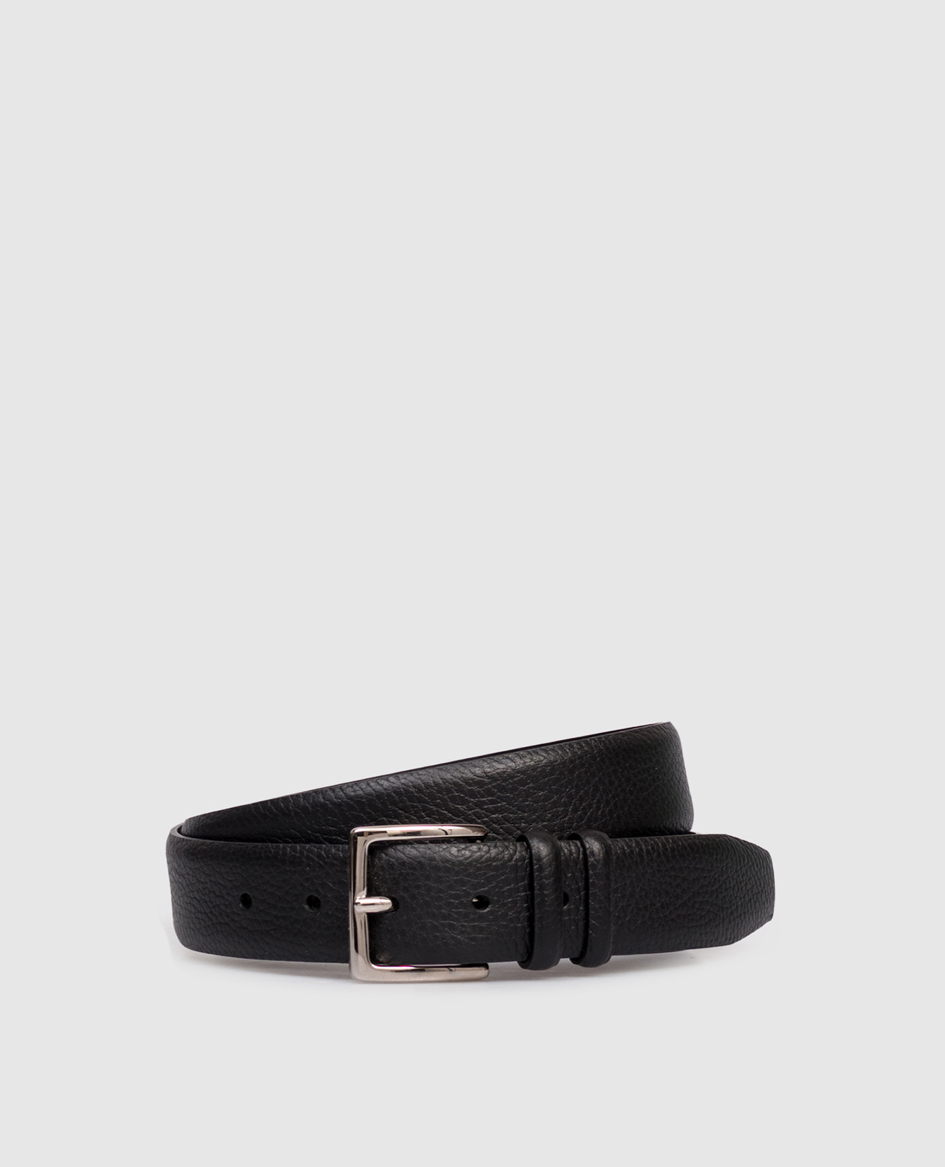 

Black leather belt Orciani