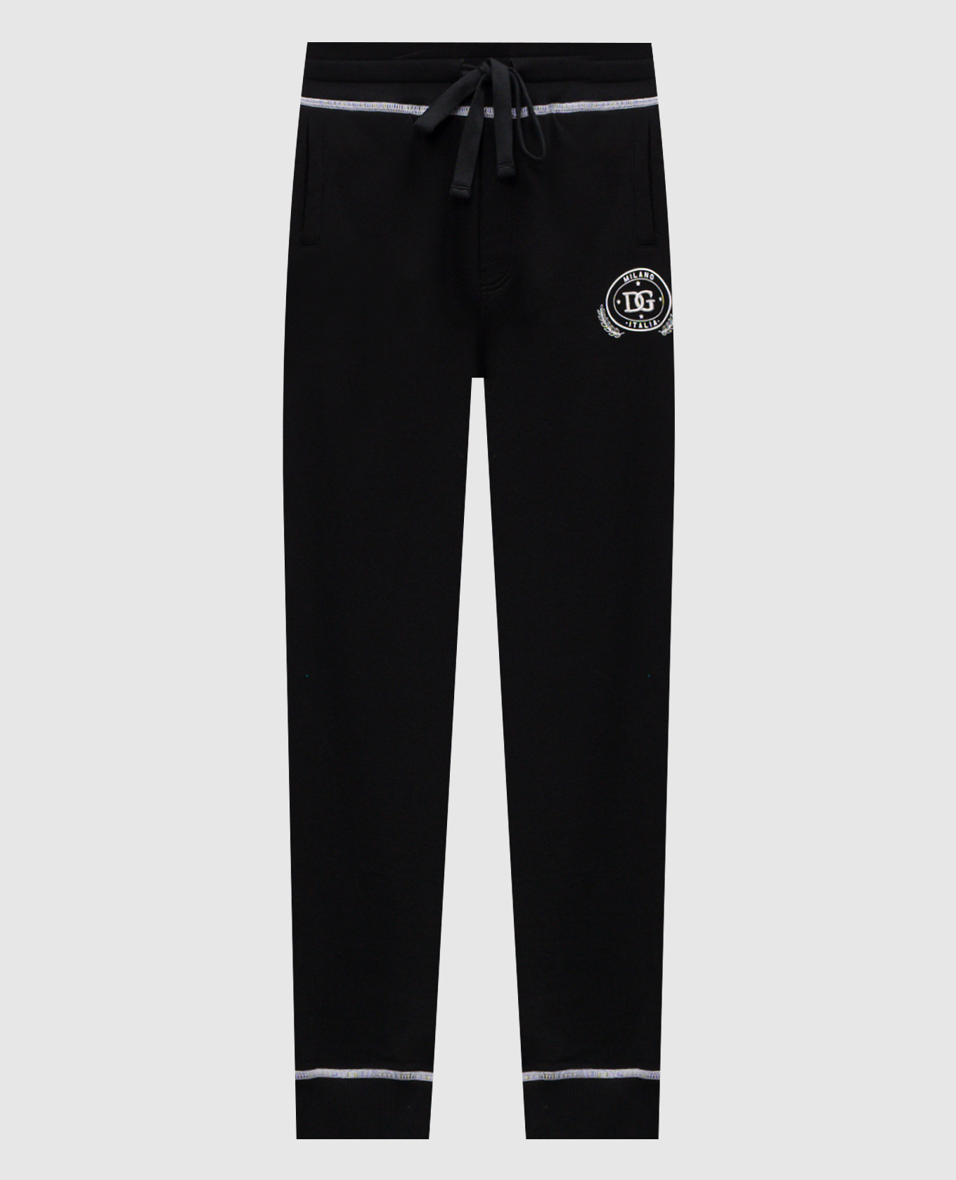 

Black joggers with logo embroidery Dolce&Gabbana