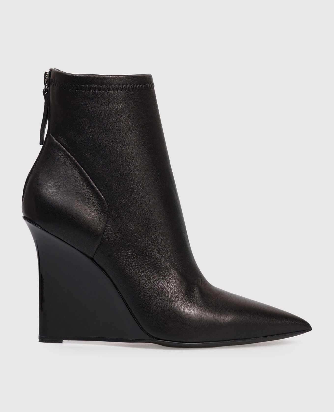 

Black leather ankle boots Babe Pay Pls