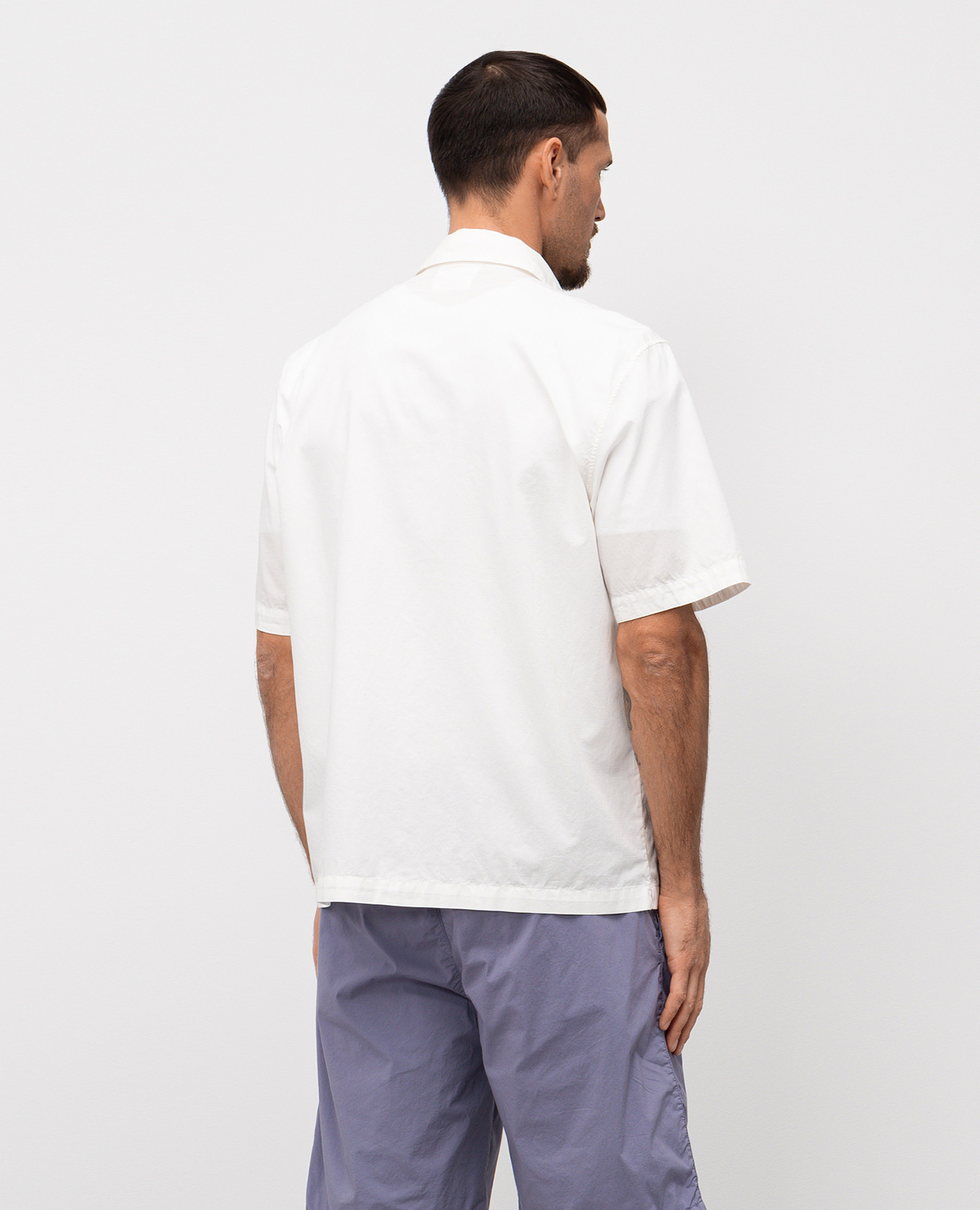 

White shirt with logo C.P. Company
