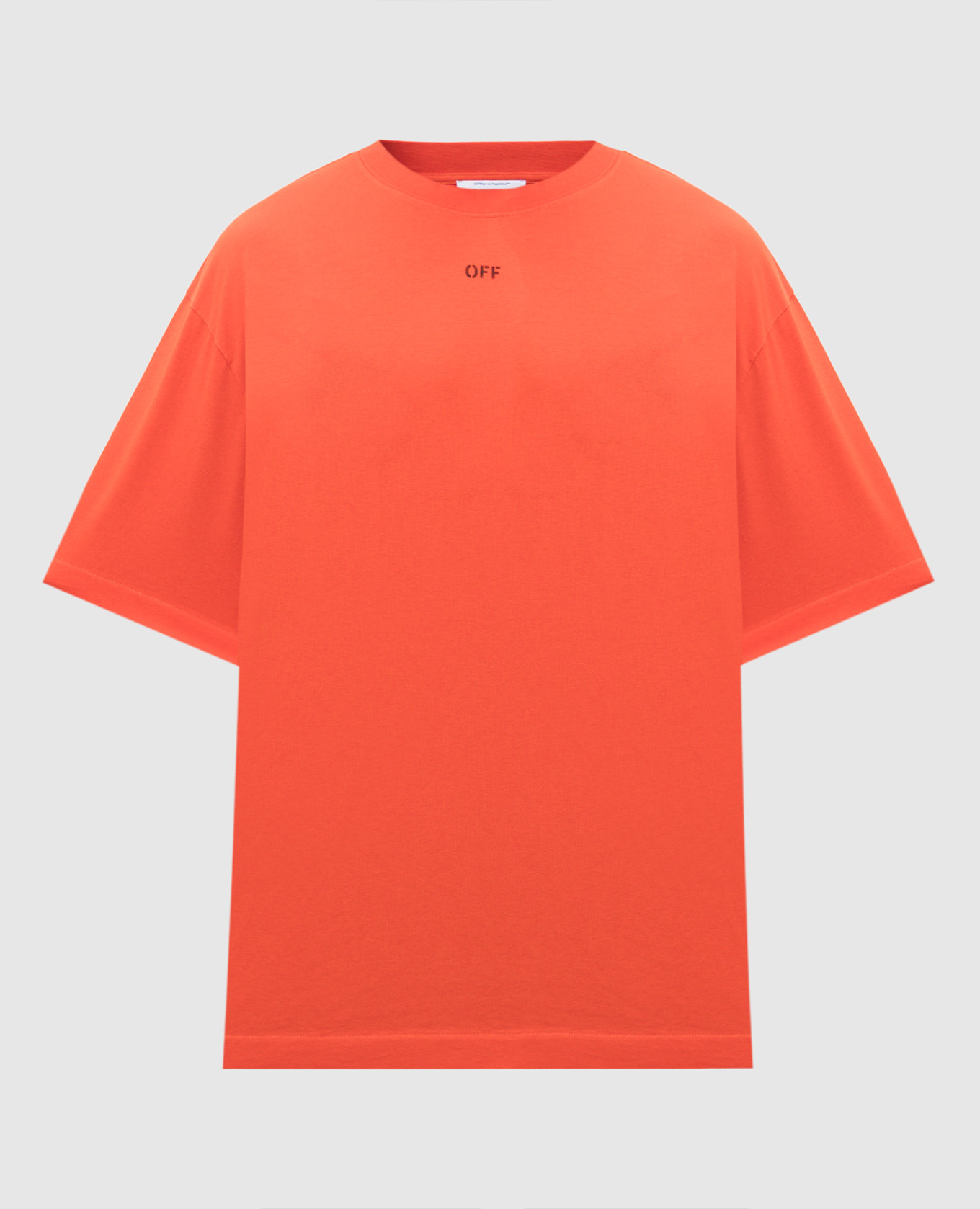 

Orange T-shirt with Arrow logo print Off-White