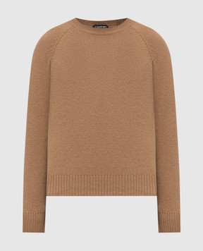 Tom Ford Brown cashmere sweater KCL064YMK097
