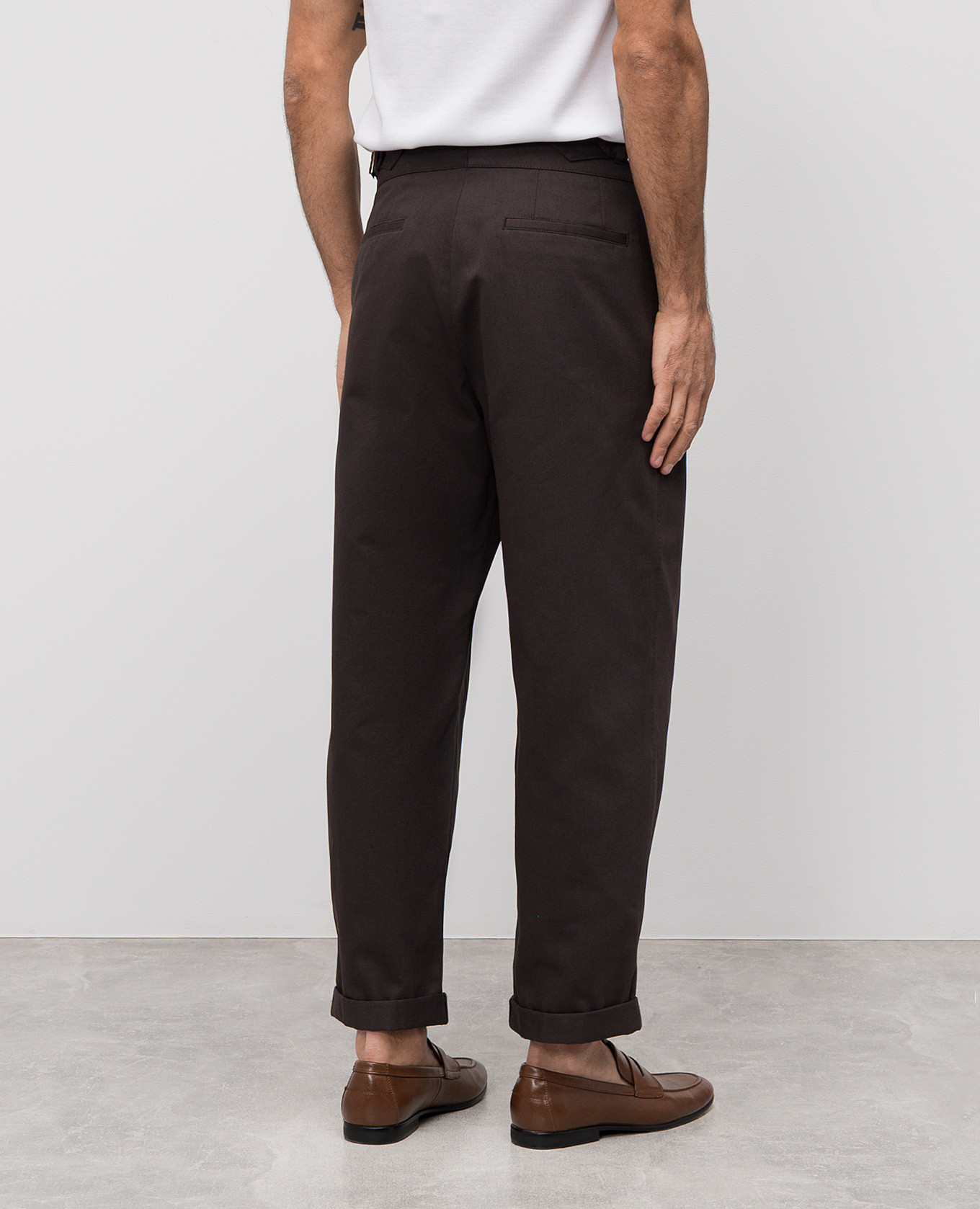 

Brown trousers with lapels Dolce&Gabbana