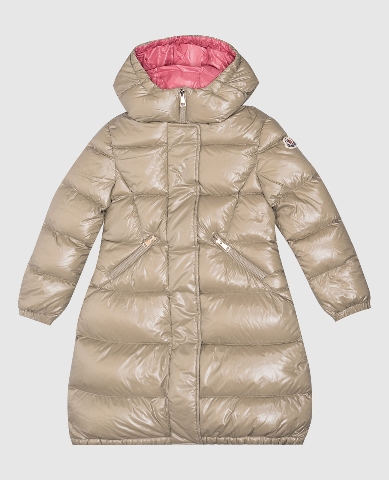 

Children's beige down jacket Bellevue Moncler ENFANT