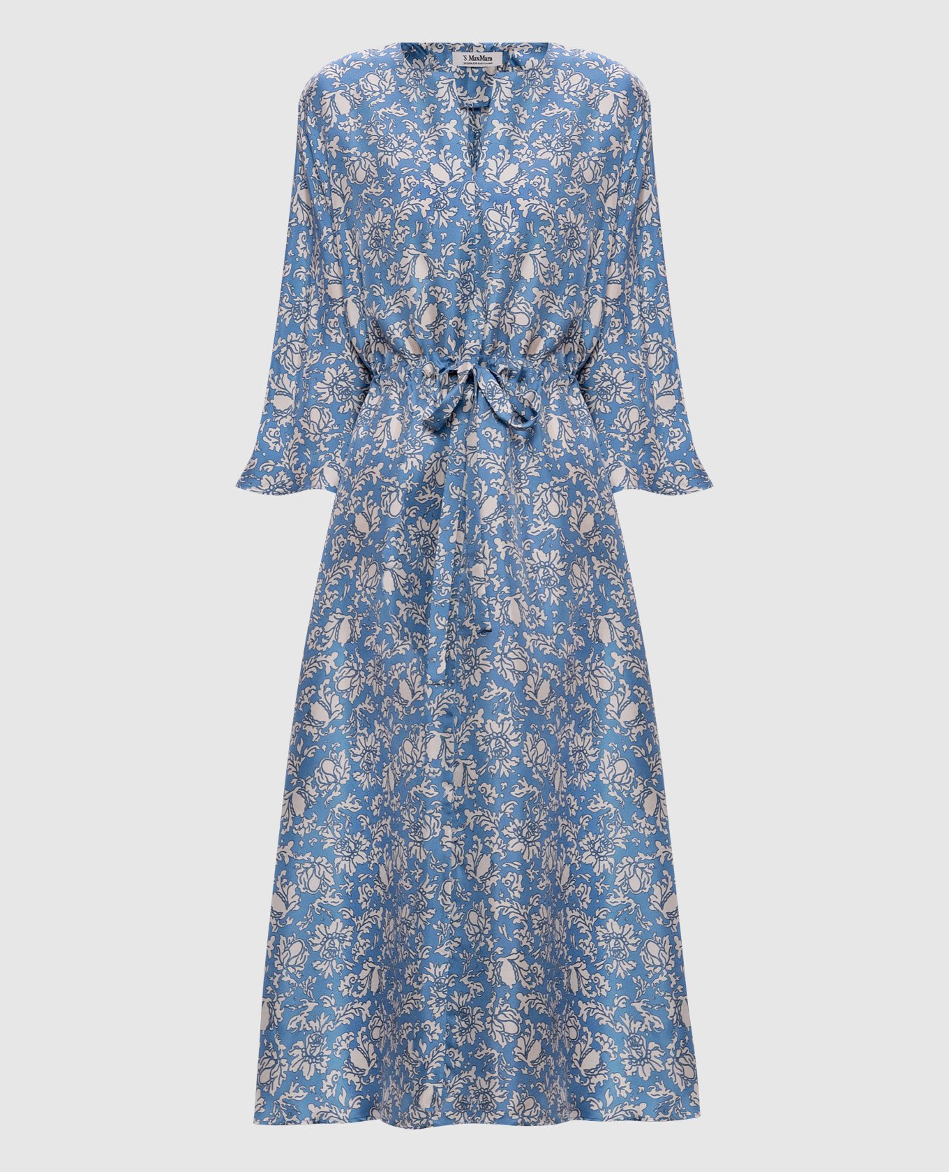 Blue VANESSA silk dress Max Mara