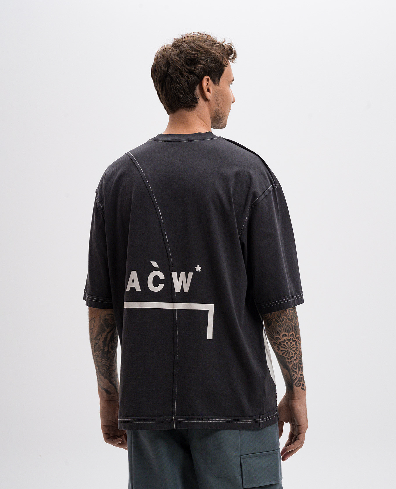 

Aspect logo t-shirt in gray A Cold Wall, Grey