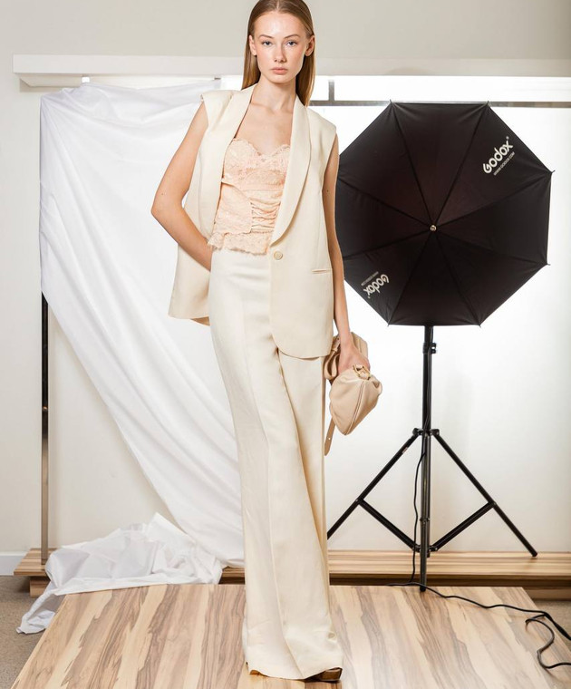 Max Mara Weekend - Donna beige vest made of wool DONNA