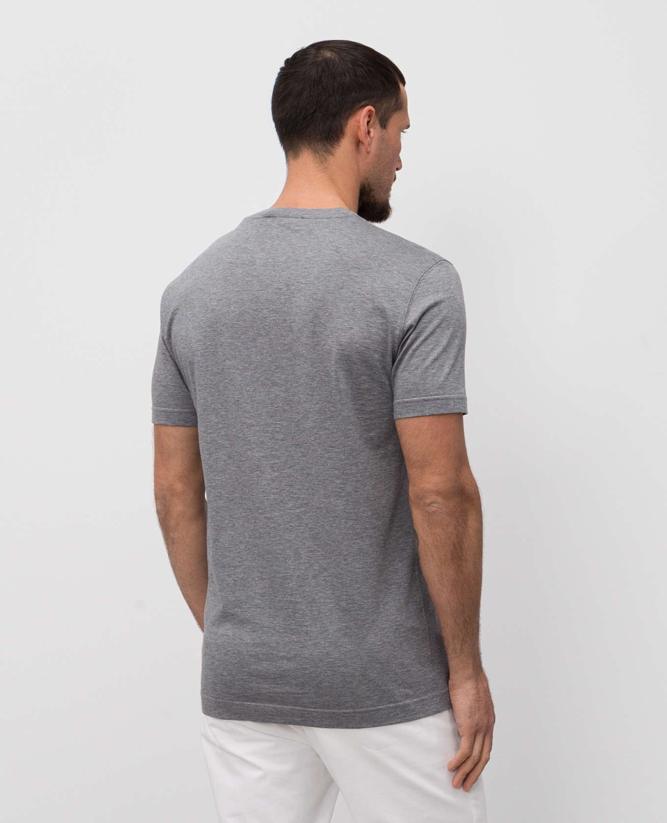 

Grey T-shirt with logo print Dolce&Gabbana