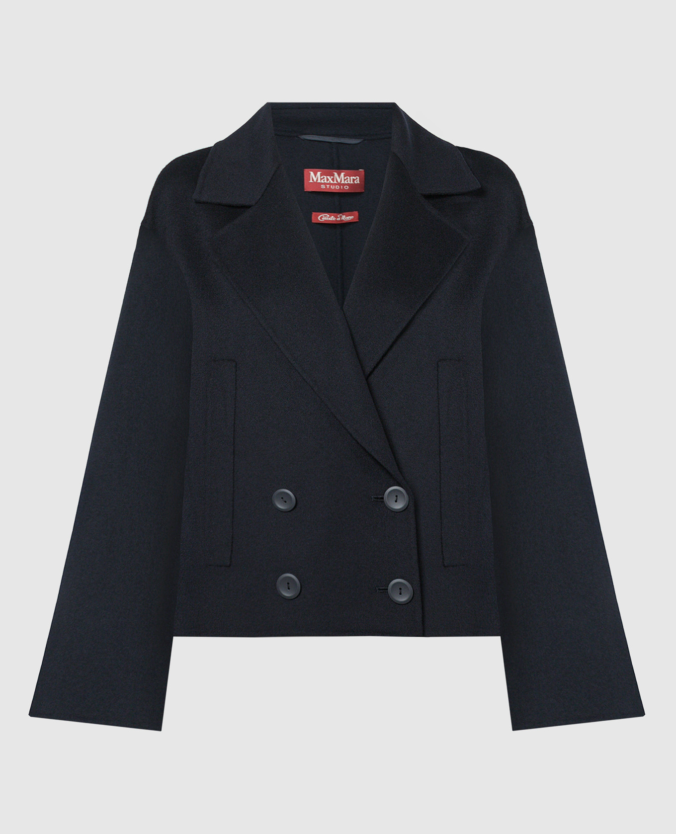 

Blue Celso coat in wool, silk and cashmere Max Mara, Синий