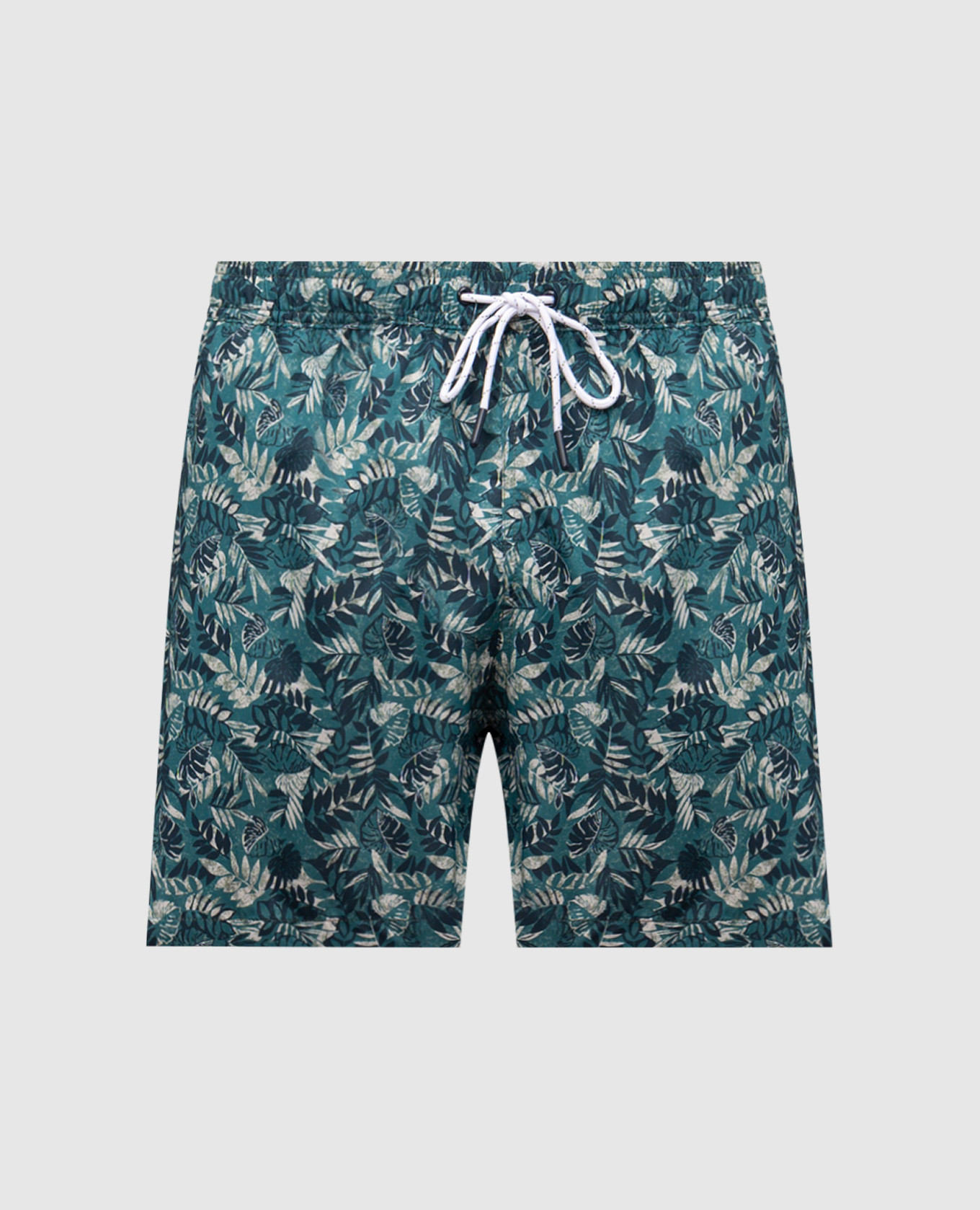 

Green tropical print swim shorts Florentino, Orange