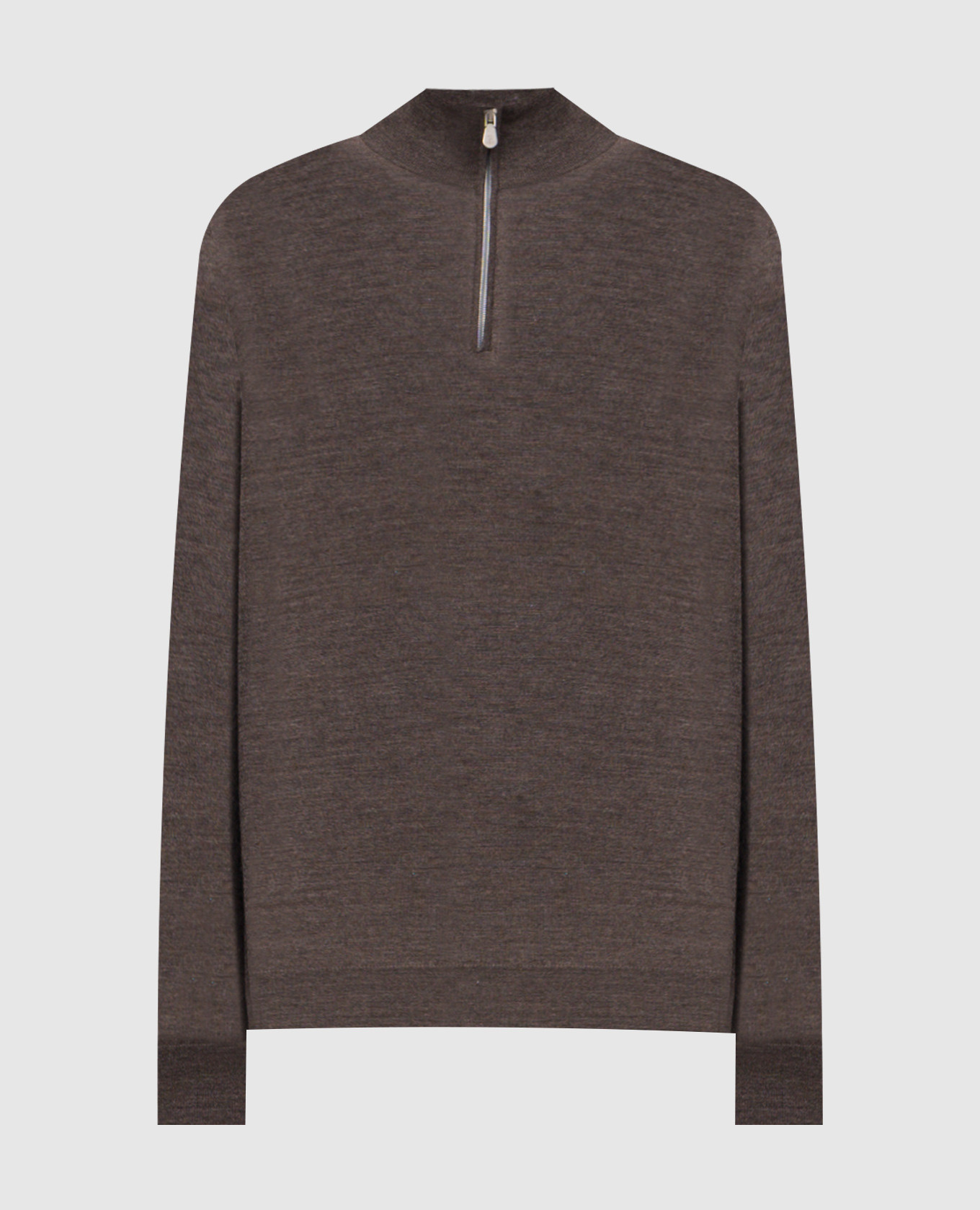 

Brown wool and cashmere jumper Brunello Cucinelli