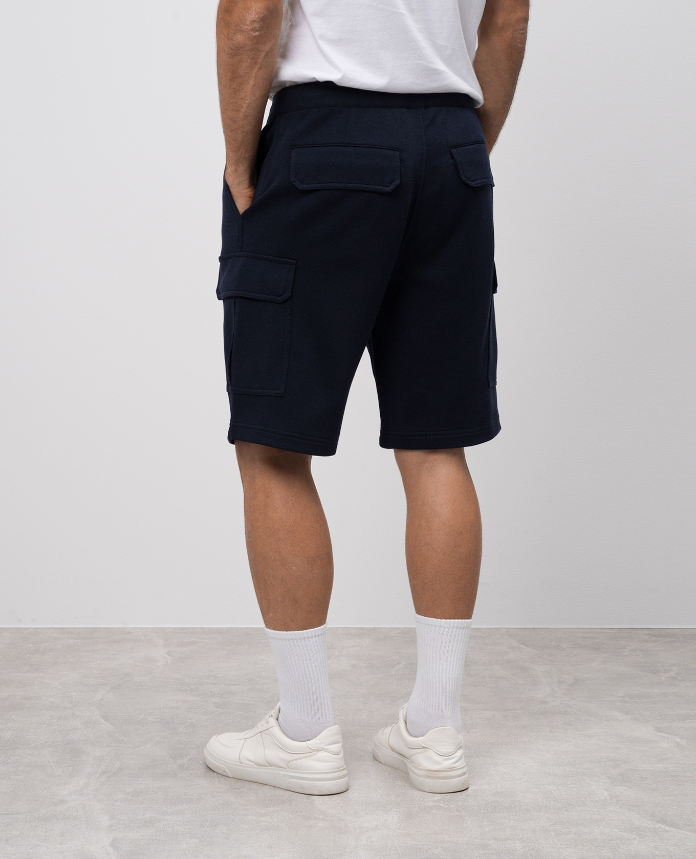

Blue cargo shorts Brunello Cucinelli