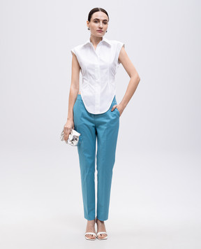 Max Mara Blue pants DAVID DAVID