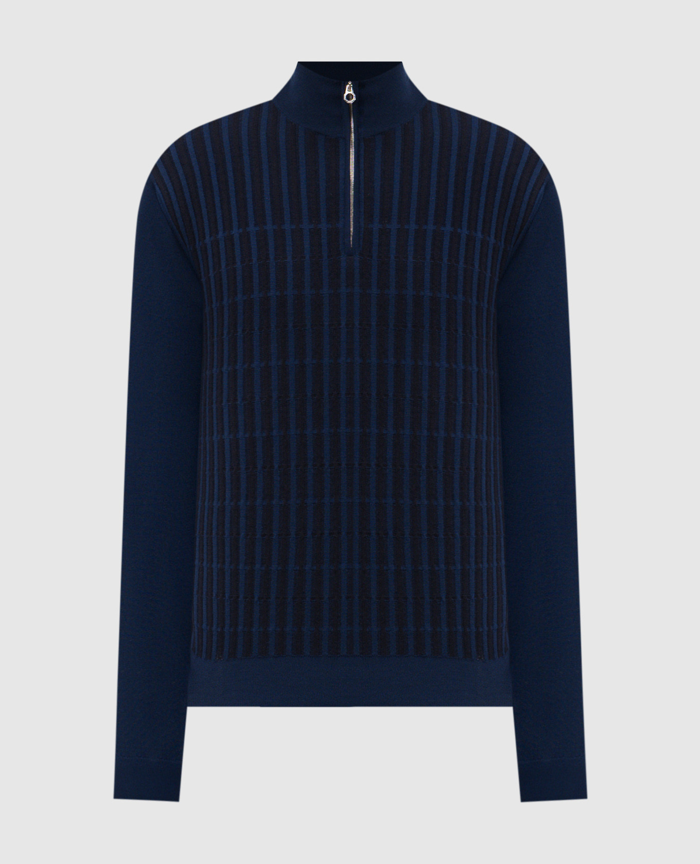 

Blue sweater made of wool, cashmere and silk Stefano Ricci